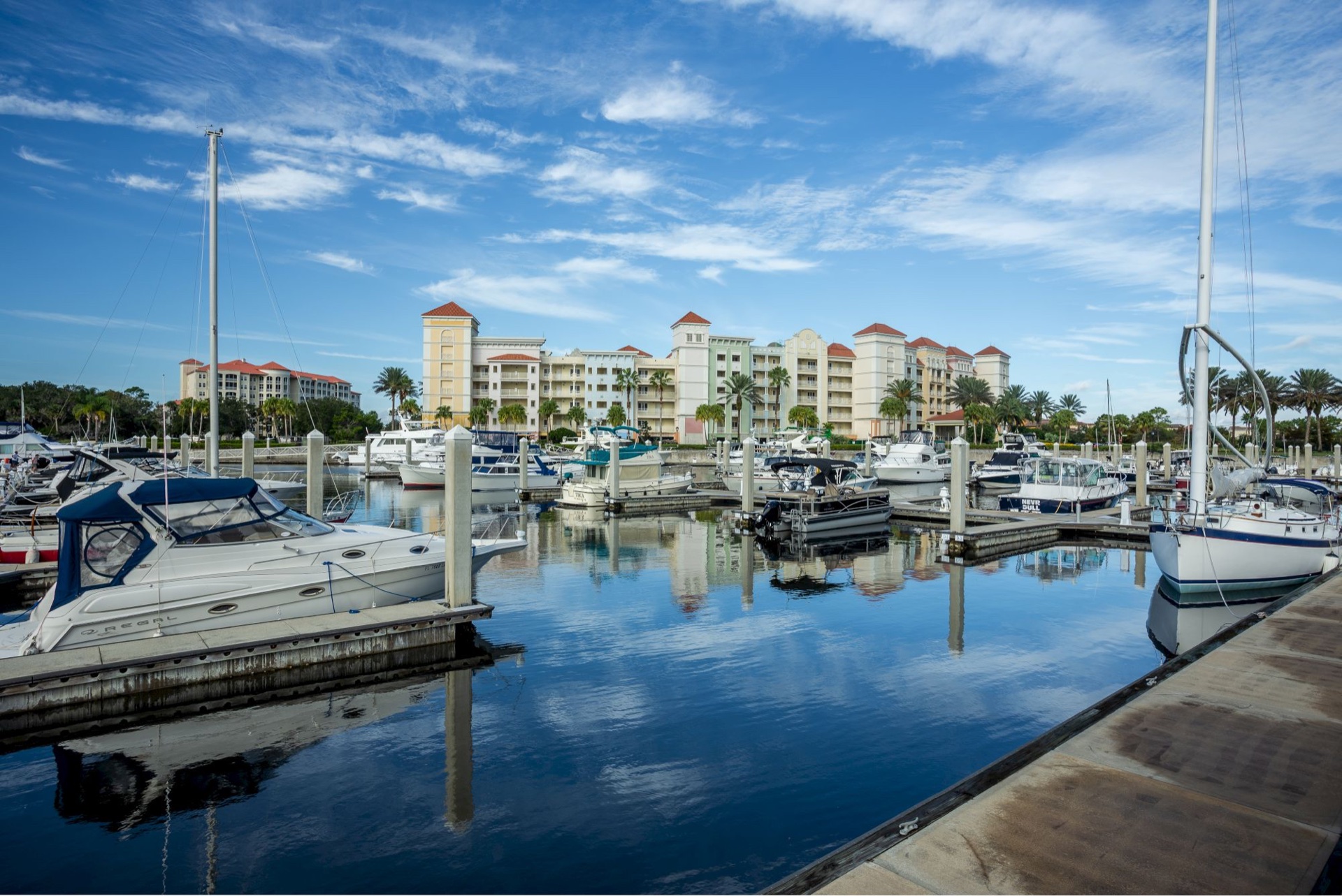 Yacht Harbor Village at Hammock Beach Golf Resort and Spa.